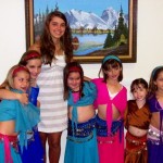 Miss Brooklynn with her Magic Carpet Riders